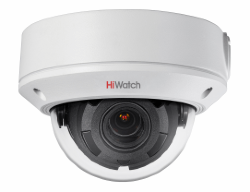 IP камера HiWatch DS-I458 уличная, купольная, 4 МП, 2,8-12 мм, ИК-30м, 25 кадр/с, 0,01 Лк, IP67