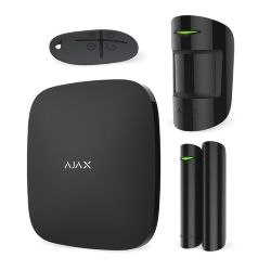 Расширенный комплект радиоканальной охранной сигнализации Ajax StarterKit Plus (black)