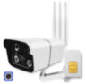 Камера видеонаблюдения 4G 2Мп GBUF20 для улицы, динамик, LED-подсветка, слот microSD, приложение CamHi