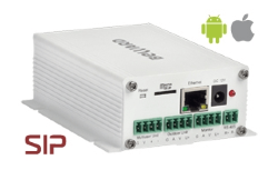 Преобразователь аналогового одноабонентного домофона в IP, ПОРТАЛ Beward DK103M