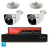 Комплект видеонаблюдения IP 8Мп KIT-C802IP-PL 2 камеры для улицы, программный датчик движения, удаленный доступ, ночное видение