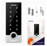 Комплект СКУД KIT-TF2MF-WP-W-280 для улицы, до 10000 пользователей, металл, тип Mifare, магнитный замок 280 кг
