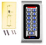 Система СКУД KIT-S601EM-WP-B на 1 дверь, кодовая панель со считывателем RFID 125кГц EM-Marine, замок черный, НЗ тип
