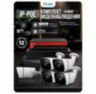 Комплект видеонаблюдения IP 8Мп KIT-C805IP-PL 5 камер для улицы, программный датчик движения, удаленный доступ, ночное видение