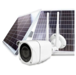 Беспроводная автономная 4G камера 2Мп PST GBK120W20 с 2 солнечными панелями по 60Вт