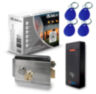 Комплект СКУД KIT-M010EM-WP-SL на 1 дверь, электромеханический НЗ замок, уличный контроллер 10000 карт, EM-Marine 125кГц