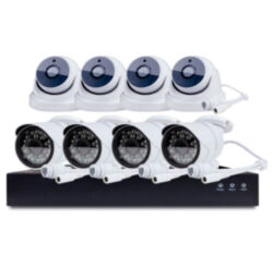 Готовый комплект IP видеонаблюдения на 8 камер 5Мп PST IPK08BF-POE