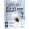 Купольная камера видеонаблюдения IP PST IP308P матрица 8Мп с POE питанием