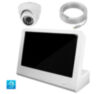 Комплект видеонаблюдения IP 5Мп KIT-A501IP-POE-LCD с POE питанием и монитором 10", 1 внутренняя камера с ночной съёмкой