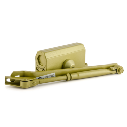 Доводчик дверной Нора-М 2S-F (золото) до 50 кг морозостойкий