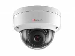IP камера HiWatch DS-I102 купольная, уличная, 1Мп, 4 мм, ИК-30м 0,01 Лк
