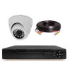 Комплект видеонаблюдения AHD 8Мп KIT-A801HD 1 камера для помещения