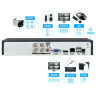 Комплект видеонаблюдения AHD 8Мп Ps-Link KIT-C802HD / 2 камеры