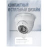 Купольная камера видеонаблюдения IP PST IP302PR матрица 2Мп с POE питанием и вариофокальным объективом