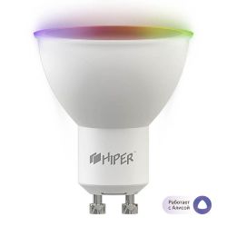 LED лампочка Wi-Fi "Умный дом" HIPER IoT B1 RGB