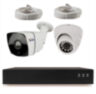 Комплект видеонаблюдения IP 2Мп KIT-B202IP-POE 1 камера для помещения, 1 камера для улицы, ночная съёмка, POE питание