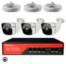 Комплект видеонаблюдения IP 2Мп KIT-C203POE-YE-LT облако IPEye, три уличные камеры