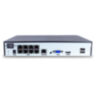 Комплект видеонаблюдения IP 2Мп KIT-A205IPM-POE 5 камер с микрофоном для помещения, питание PoE, ночная съёмка