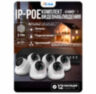 Комплект видеонаблюдения IP 2Мп KIT-A206IPM-POE 6 камер с микрофоном для помещения, питание PoE, ночная съёмка