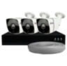 Комплект видеонаблюдения IP 2Мп KIT-C203IP-POE 3 камеры с ночной съемкой для улицы, с датчиком движения, питание PoE
