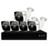 Комплект видеонаблюдения IP 2Мп KIT-C205IP-POE 5 камер с ночной съемкой для улицы, с датчиком движения, питание PoE