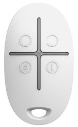 Брелок 4-х кнопочный с обратной связью Ajax SpaceControl (white)
