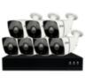 Комплект видеонаблюдения IP 2Мп KIT-С207IP-POE 7 камер с ночной съемкой для улицы, с датчиком движения, питание PoE