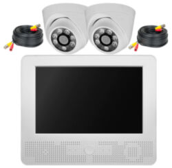 Комплект видеонаблюдения AHD 5Мп  KIT-A9502HD 2 камеры для помещения, регистратор с монитором