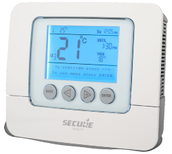 Термостат настенный с недельным расписанием Secure (SEC_SCSC17)
