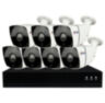 Комплект видеонаблюдения IP Ps-Link KIT-C807IP-POE / 8Мп / 7 камер / питание POE