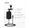 Система СКУД KIT-M010EM-WP-P-B на 1 дверь, черный электромеханический замок, 2 всепогодных считывателя RFID 125 кГц EM-Marine