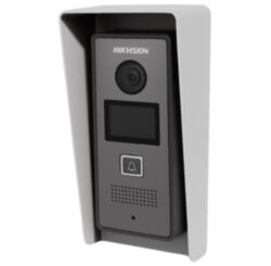 Козырек для видеодомофона Hikvision уличный, защитный, для Hiwatch и iFLOW, белый, 3D-печать, пластик