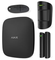 Комплект радиоканальной охранной сигнализации Ajax StarterKit (black)