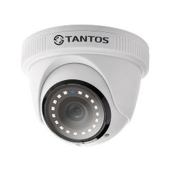 HD камера Tantos TSc-EBecof1 купольная комнатная 1 MП, 2,8 мм, ИК-20м, 0,01Лк
