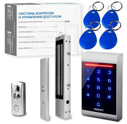 Комплект СКУД Undino KIT-ACP102MF-350 эл. магнитный замок 350кг, RFID