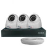 Комплект видеонаблюдения IP 2Мп KIT-A203IP-POE 3 камеры с ночной съемкой для помещения, с датчиком движения, питание PoE