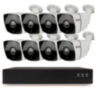 Комплект видеонаблюдения IP 2Мп KIT-C208IP-POE 8 камер с ночной съемкой для улицы, с датчиком движения, питание PoE