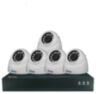 Комплект видеонаблюдения IP 2Мп KIT-A205IP-POE 5 камер с ночной съемкой для помещения, с датчиком движения, питание PoE