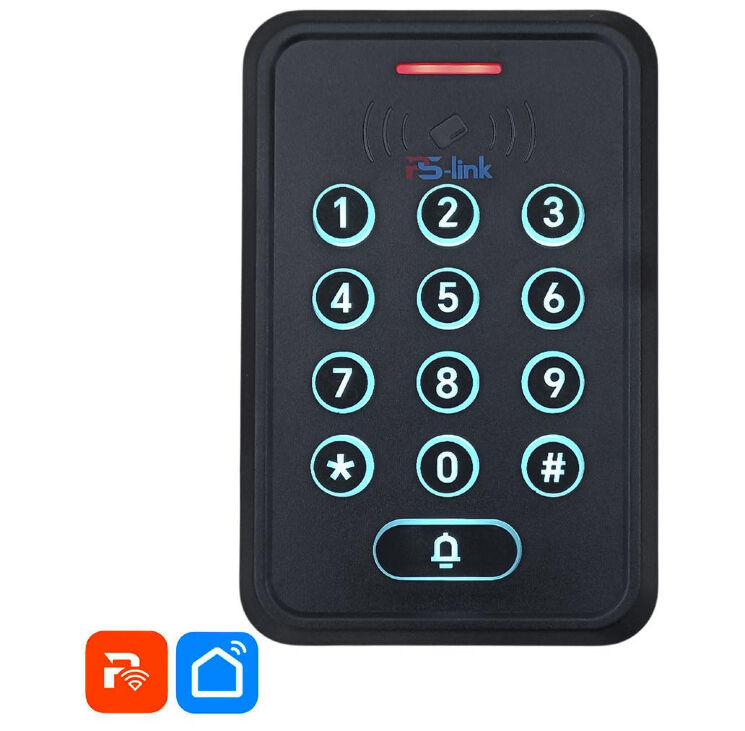 Панель доступа PS-K310EMF кнопочная панель, WIFI, 2000 карт, пластик, для улицы