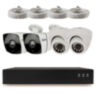 Комплект видеонаблюдения IP 5Мп KIT-B504IP 2 камеры для помещения, 2 камеры для улицы, с датчиком движения