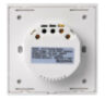 Выключатель света WIFI WF-E3 с Алисой, трехклавишный сенсорный, золотой, совместим с Tuya