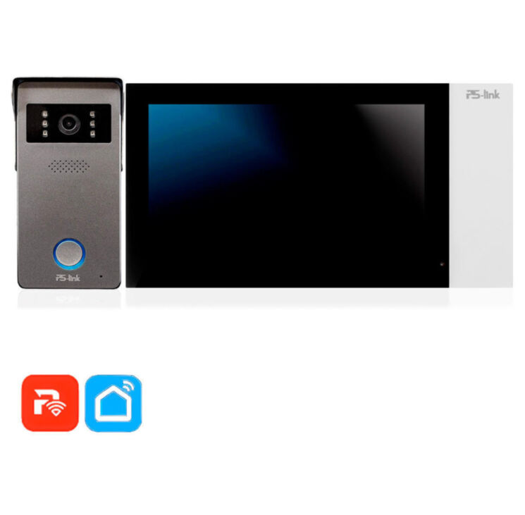 Комплект видеодомофона KIT-736DP-301CR-S IP, Wi-Fi, FHD, интерком
