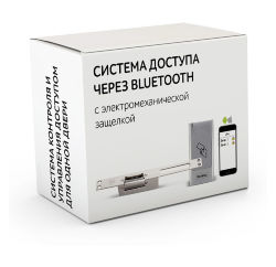Комплект 72 - СКУД с доступом по карте и телефону через Bluetooth с электрозащелкой