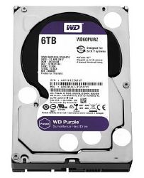 Жесткий диск WD HDD 6000 GB (6 TB) SATA-III Purple (WD60PURZ)