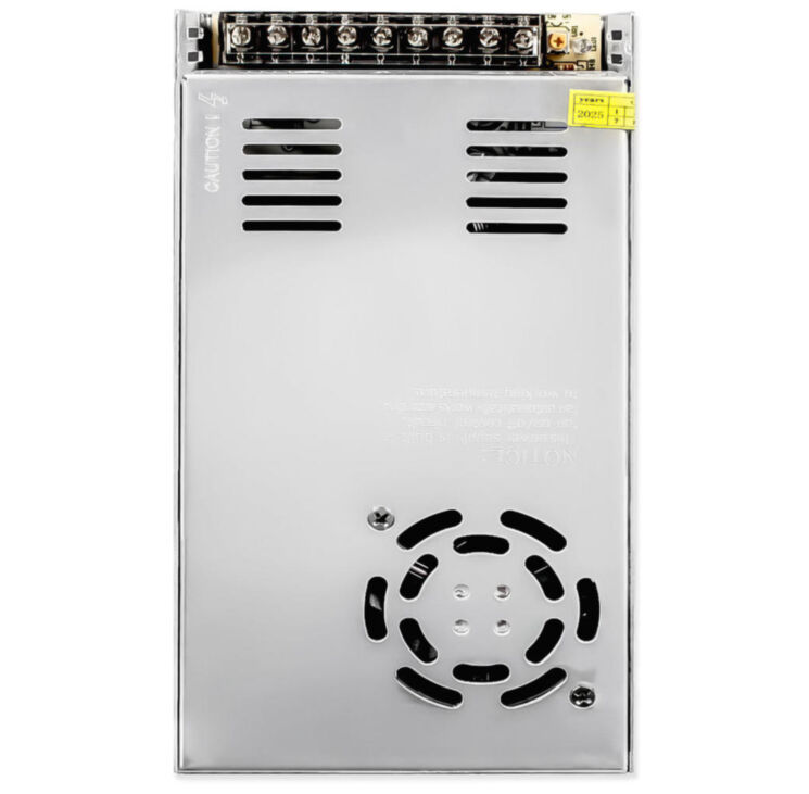 Блок питания 12В/40А PS-M1240, 12В, активное охлаждение