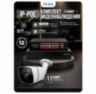 Комплект видеонаблюдения IP 5Мп KIT-C511IP-PL 11 камер для улицы, программный датчик движения, удаленный доступ, ночное видение, умный коммутатор